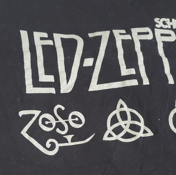 x2 Lot "School of Rock" Boys' Black T-Shirts Sz S & L, Like NEW & Very Good - Picture 4 of 9